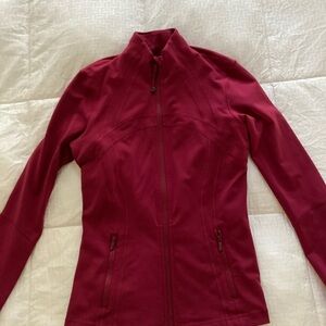 Lululemon Athletica Women's Deep Red Define Jacket